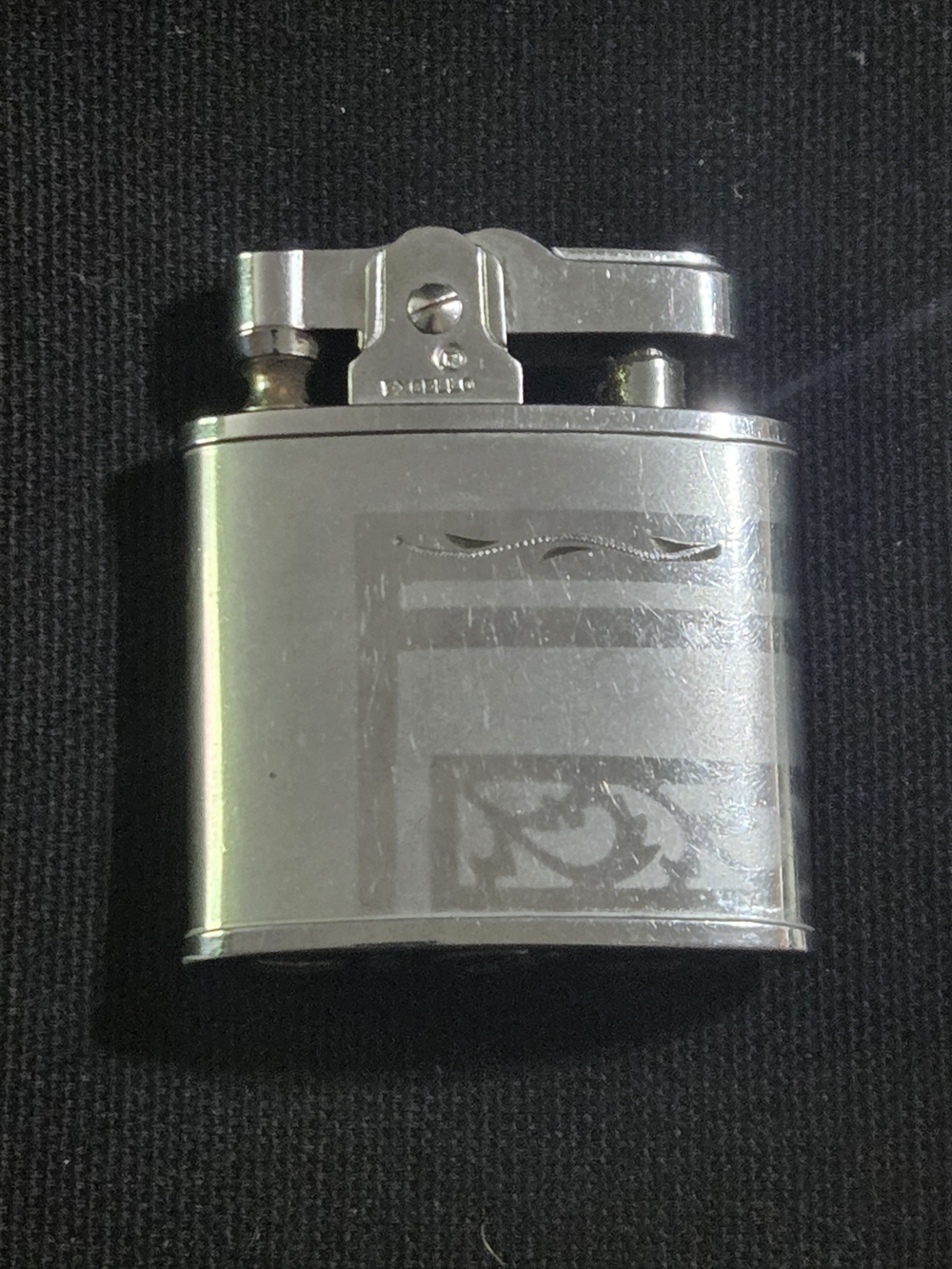 Vintage Excello Shurlite Table Silver Lighter